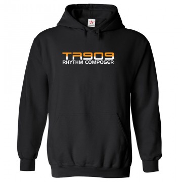 TR909 Rhythm Composer Classic Unisex Kids and Adults Pullover Hoodie for Musicians